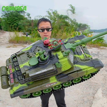 1/12 1/30 44/33 см Супер rc танк стартиране на бягаща верижен дистанционно управление, зарядно за кола бойна момче играчки за деца и децата