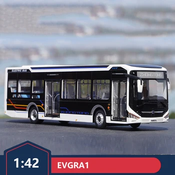 1:42 Модел автобус Zhongtong LCK6126 EVGRA1 чисто електрически 12-метров модел на градския автобус