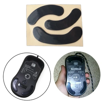 1 Комплект с дебелина 0,6 мм, която замества Крачета на мишката с кривата линия, Кънки за мишка SteelSeries XAI/Sensei/ RAW/ MLG Mouse