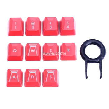 11 клавиши с подсветка Keycap за logitech rôtisserie се предлага-G Switch G910 G810 G413 Gpro G512 Механична Клавиатура Keycap