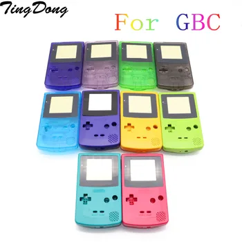 11 комплекти за Game Boy Момче Цветен Калъф за корпуса Калъф За корпуса За GBC