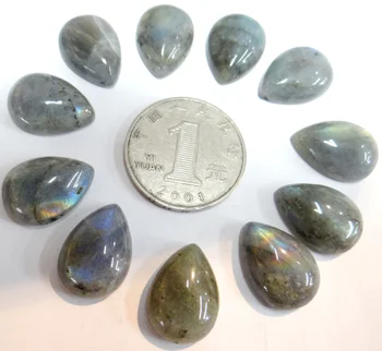 15*20 мм Естествен камък Тюркоаз лабрадорит кристални Кабошон Висулка за 
