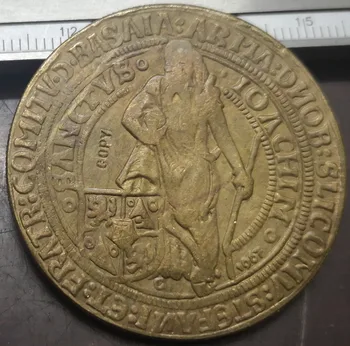 1520 Унгария 1 По-Висока медни копирни монета