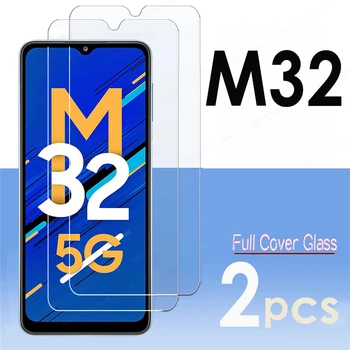 2 броя Закалено Стъкло За Samsung Galaxy M32 5G Защитно фолио За екран За Samsung M32 M 32 M325 M326 glas 2.5 D 9H Филм блиндирана