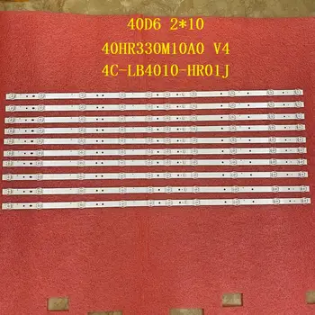 20 бр/лот Led лента с подсветка за TCL 40S6500FS 40S6500 40F6F 40L2F 40D6 10X2 40HR330M10A0 V4 4C-LB4010-HR01J