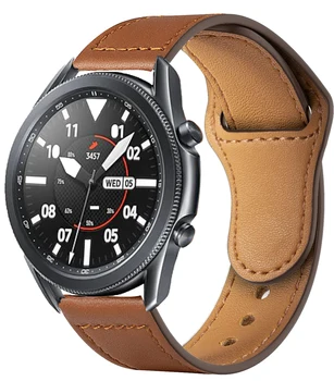 20 мм, 22 мм и каишка За часовник Samsung Galaxy watch Active 2 кожена каишка Gear S3 Frontier Huawei GT/2/Pro Galaxy 3 45 mm/42 мм/46 мм