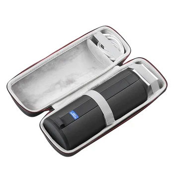 2019 Пътен EVA Калъф за Носене, Защитен Калъф за Съхранение, Кутия, Чанта, Калъф за Logitech Ultimate Ears ЕС MEGABOOM 3, Портативен Bluetooth Високоговорител