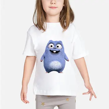 2022 Детска тениска за момчета, Детска тениска с изображение на Мечка Гризли и Леминги, Детски топ с кръгло деколте, Тениска за Момчета, Риза в стил Харадзюку За Момичета