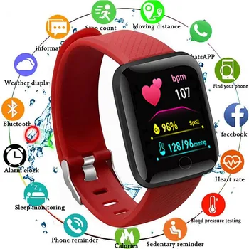 2022 Нови Дамски Смарт Часовници Мъжки Кръвно Налягане Наблюдение На Сърдечната Честота, Bluetooth Умни Часовници Дамски Електрически Ръчен Часовник Безплатна Доставка