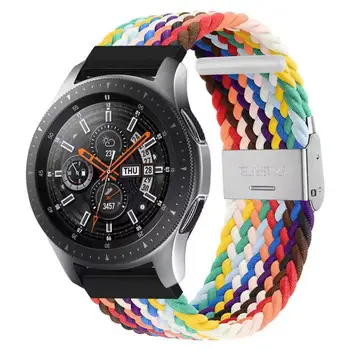 22 мм и 20 мм и найлонова лента, съвместима за Samsung Galaxy watch3/Active 2/Amazfit gtr удобен ремък-гривна за Huawei watch GT2