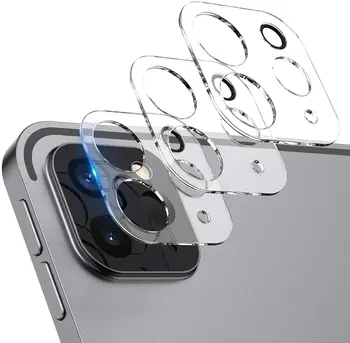 [3 опаковки] Подходящ за iPad Pro 11 2020/2021 Закалено Стъкло HD Прозрачна Защита на обектива на фотоапарата От Преекспониране За iPad Pro 12,9 2020/2021