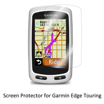 3 * Прозрачна LCD PET Фолио за Защита на Екрана от Надраскване, Защитно покритие за Колоездене Тренировки GPS Garmin Edge Touring