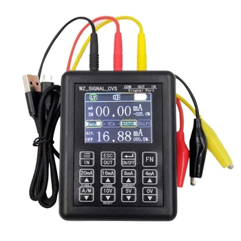 4-20 MA 0-10 В Регулируем генератор на сигнали Калибратор сигнал за управление на процеса на Източник на постоянен ток, 0-20 MA Симулатор