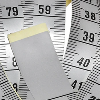 40-инчов Самозалепващи Измерване на лента за четене от ляво на дясно Измерване на лента с двойна Мащаб се Поставя на линия Верстака