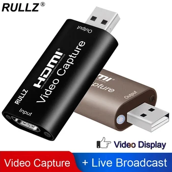 4K 1080p USB 3.0 Карта Видеозапис USB 2.0, HDMI, Слот за Улавяне Кутия за PS4 DVD Камера PC Запис на Placa De Видео отразяване на живо