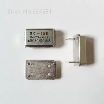 5 бр. Вграден активен crystal OSC DIP-4 правоъгълни часовници с вибрация в пълен размер 3,579545 Mhz 3,579 Mhz