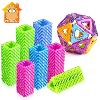 52-106 бр. Мини Магнитни Блокчета модул за Обучение Строителен Набор от Модели и Строителни Играчки ABS Магнит Дизайнерски Детски Магнити Игра Подарък