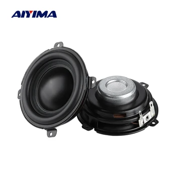 AIYIMA 2 елемента 3,25 Инчов Среднечастотный Говорител 85 mm 4 Ω 25 Ватова Аудио Звук Високоговорител за Домашно Кино Високоговорителя За Усилватели на Мощност