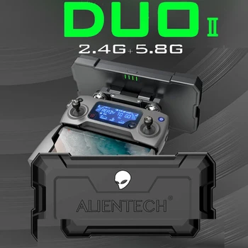ALIENTECH DUO II Усилвател на сигнала на 2,4 Ghz 5,8 Ghz Dual Усилвател на сигнала За Mavic 1/2 Zoom/Mini Pro 3/Phantom 3 4/inspire 1 2 Parrot