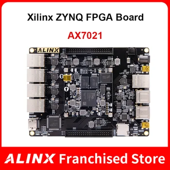 ALINX AX7021: XILINX Zynq-7000 SoC XC7Z020 ARM 7020 сом FPGA такса с няколко гигабитными мрежи Ethernet