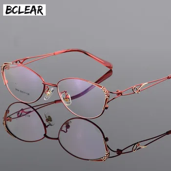BCLEAR Висококачествени Популярните Дамски Очила С Пълна Рамки, Женски Оптични Рамки За Очила, Цветни Модни Рамки За Очила