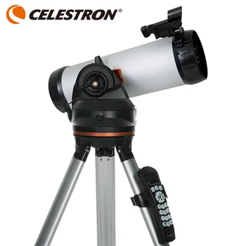 Celestron Professional LCM114 114/1000 мм F9 Компютърната Гото за Монтиране на Отражател Астрономически Телескоп Мотор Однорычажный Alt-Az