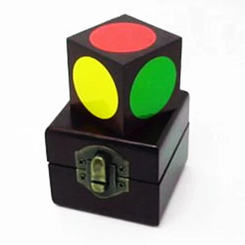 Ental Cube Дистанционно Управление на Индукционните Кубчета Предсказание Цвят Фокуси Трик Ментализм отблизо Магически Илюзии Сцена Магьосник