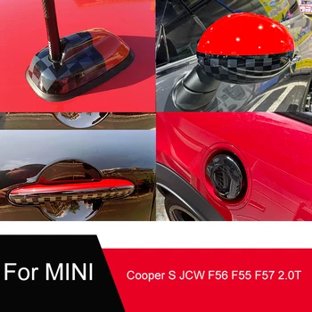 JCW Автомобилни Принадлежности Стикер Защитната Обвивка Декоративна Капачка За BMW MINI Cooper S JCW F56 F55 F57 Кабриолет 2,0 Т Аксесоар