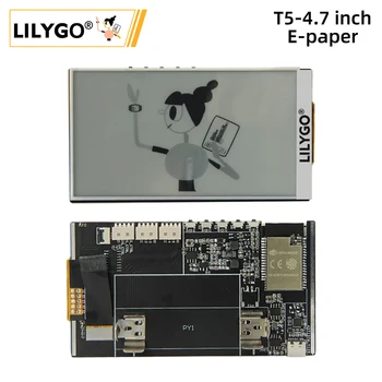LILYGO® TTGO T5-4,7-инчов Електронна хартия ESP32 Версия V3 16 MB FLASH 8 MB PSRAM WIFI/Bluetooth Модул Такса за разработка за Arduino