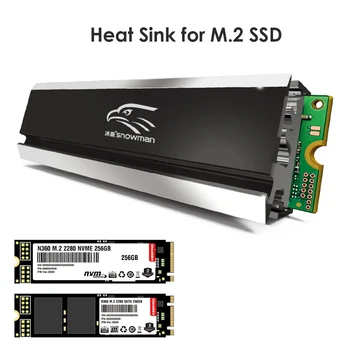 M. 2 SSD NVMe Охладител Охладител 2280 Твърди Радиатор на Твърдия Диск M2 NGFF PCI-E NVME Алуминиев Радиатор за Охлаждане Топлинна Детайли