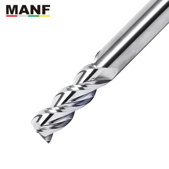 MANF 3 Флейта HRC55 5 мм, 6 мм с ЦПУ От Алуминий и Цветни метали, Производство Бележка Fresa е От Твърда Сплав, Fresa, Фрези За Дърво