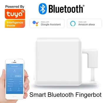 Sasha Bluetooth Smart Cubetouch Преминете WiFi Пръст Бутон Тласкач Робот Умен Дом Гласово Управление За Алекса Google Assistant