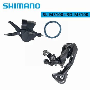Shimano Alivio M3100 Десния Лост за Превключване на Предавките Със Задно Ключа SL + RD 9 Степени Groupset За МТВ Велосипед за Планинско Колоездене