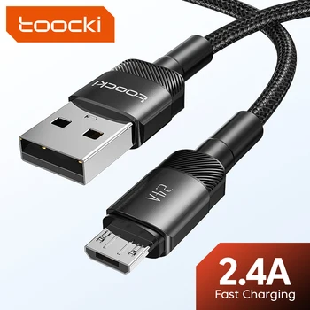 Tooki 2.4 A Micro USB кабел Кабел За Бързо Зареждане на Мобилния Телефон, Micro USB Кабел За Xiaomi redmi Samsung Andriod usb Кабел За Предаване на Данни Кабел