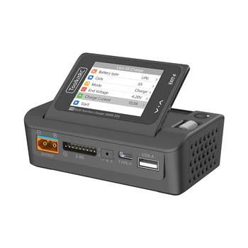 Toolkitrc M9 600 W 20A USB Бързо Зареждане DC Интелигентно Зарядно Устройство Регулируем Ъгъл на Наклона на дисплея с функция за Аудио за 1-8 S Lipo Живот на Батерията