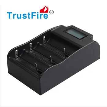 TrustFire TR-008 3.0 4.2 18650 25500 26650 26700 32650 Мултифункционален PWM интелигентно Зарядно Устройство с LCD дисплей