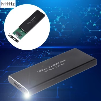 USB 3.0 M2 SSD Корпус Корпус USB3.От 0 до M. 2 NGFF Външен твърд диск Корпус SSD Кутия Подкрепа 2230 2242 2260 2280 M2 SDD