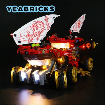 YEABRICKS Led Лампа Комплект за 70677 Набор от градивни блокове (не включва модел) Тухли Играчки за Деца