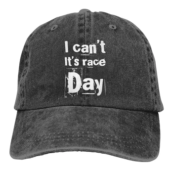 Аз не мога, това е Денят на състезанието, бейзболна шапка, Мъжка бейзболна шапка на Формула 1, Шапки F1, цветове, Дамски летни шапки