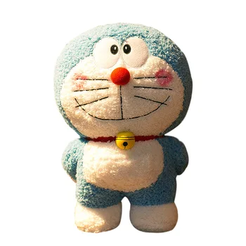 Бандай кукла Дораэмон плюшен играчка мека синя дебел плюшен кукла Dinged котка подарък за Свети Валентин 
