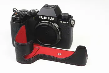 Версия Кожа своята практика за камера с Отваряне на дъното на Защитно покритие за половината от Корпуса на Основата На Fujifilm XS10 XS-10 Капачка С отвор за батерия
