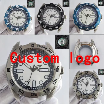 Висококачествен корпус часа е подходящ за часовници с автоматичен механизъм NH35/NH36. Делото прозрачна стъклена долната част на кутията
