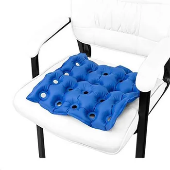 Висококачествена въздушна надуваема възглавница на седалката 17X17 с термосвариваемой конструкция за издръжливост Възглавници за инвалидни и дълго сядане