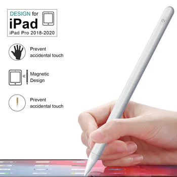 Време на РАБОТА на КАБЕЛ За iPad Молив Бутон Apple Pen stylus pen за iPad Pro 11 12,9 7th 8thAir3 4 За Apple Молив iPad