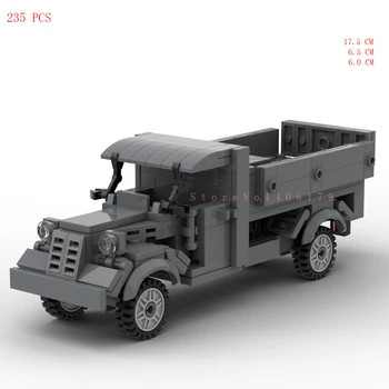 гореща военна WW2 Opels Блиц Камион превозни средства резервоар война, Германия Армейское оръжие обзавеждане тухли модел градивните елементи на играчки за подарък