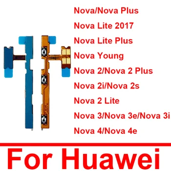 Гъвкав Кабел силата на Звука на Храна За Huawei Nova Young Lite Plus 2 3 4 2и 3i 3e 4e Lite2017 2 Lite 2 Plus Част на Гъвкава Лента Аудиопереключателя
