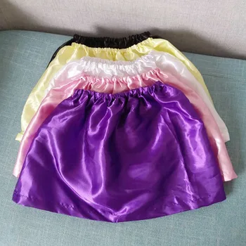 децата момичето бална рокля, пола-пакет от сатен материал поли подплата за вътрешната дрехи долната пола долната пола (може да се по поръчка) слипы