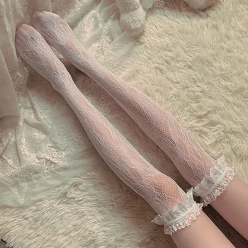 Дълги чорапи в стил 