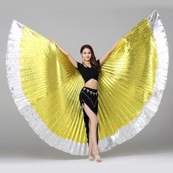 Евтини Подпори За Изпълнения На Сцената На Танцови Аксесоари Египетски Крилата на 270 Градуса Танц на корема Крила Игил (без щеки)