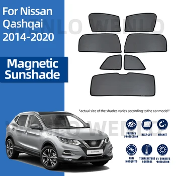 За Nissan QASHQAI 2016-2021 Авто Козирка Магнитен Щит Преден Прозорец на сенника със Стъклен Капак Шторка На Предното стъкло Обичай Козирка на Окото